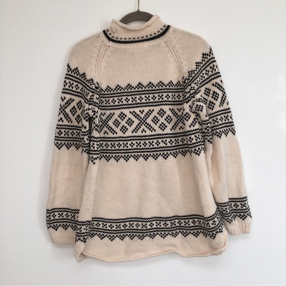 Eddie Bauer Oversized Cotton Sweater XS​​ - Picture 4 of 5